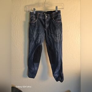 Ovation Denim Stretch Breeches Size Child 14